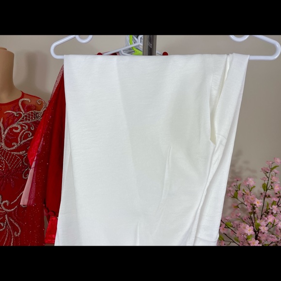 tay Thi white Pants Vietnamese ao dai quan trang lua s m l 2 4 6 8 10 12 xl xxl - Picture 1 of 10